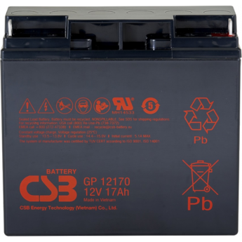 GP 12170 Аккумуляторная батарея CSB BATTERY 5,5 ABS (акрило-бутадиен-стирол)