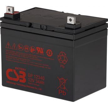 GP 12340 Аккумуляторная батарея CSB BATTERY 10,4 ABS (акрило-бутадиен-стирол)