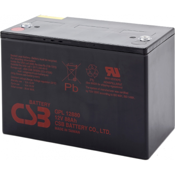 GPL 12880 Аккумуляторная батарея CSB BATTERY 29,7 ABS (акрило-бутадиен-стирол)