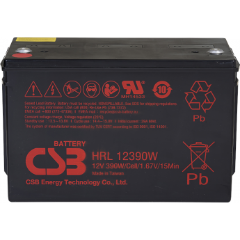 HRL 12390W Аккумуляторная батарея CSB BATTERY 33 170x216,9x343 HRL 12390W Аккумуляторная батарея CSB BATTERY 33 170x216,9x343