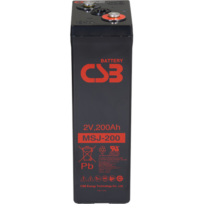 MSJ 200 Аккумуляторная батарея CSB BATTERY 15 106x339x170 MSJ-200