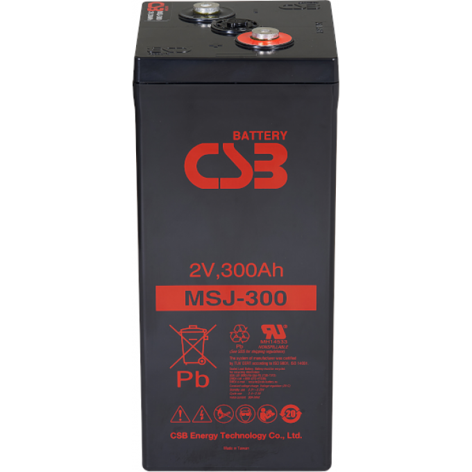 MSJ 300 Аккумуляторная батарея CSB BATTERY 21,8 150x339x170 MSJ-300